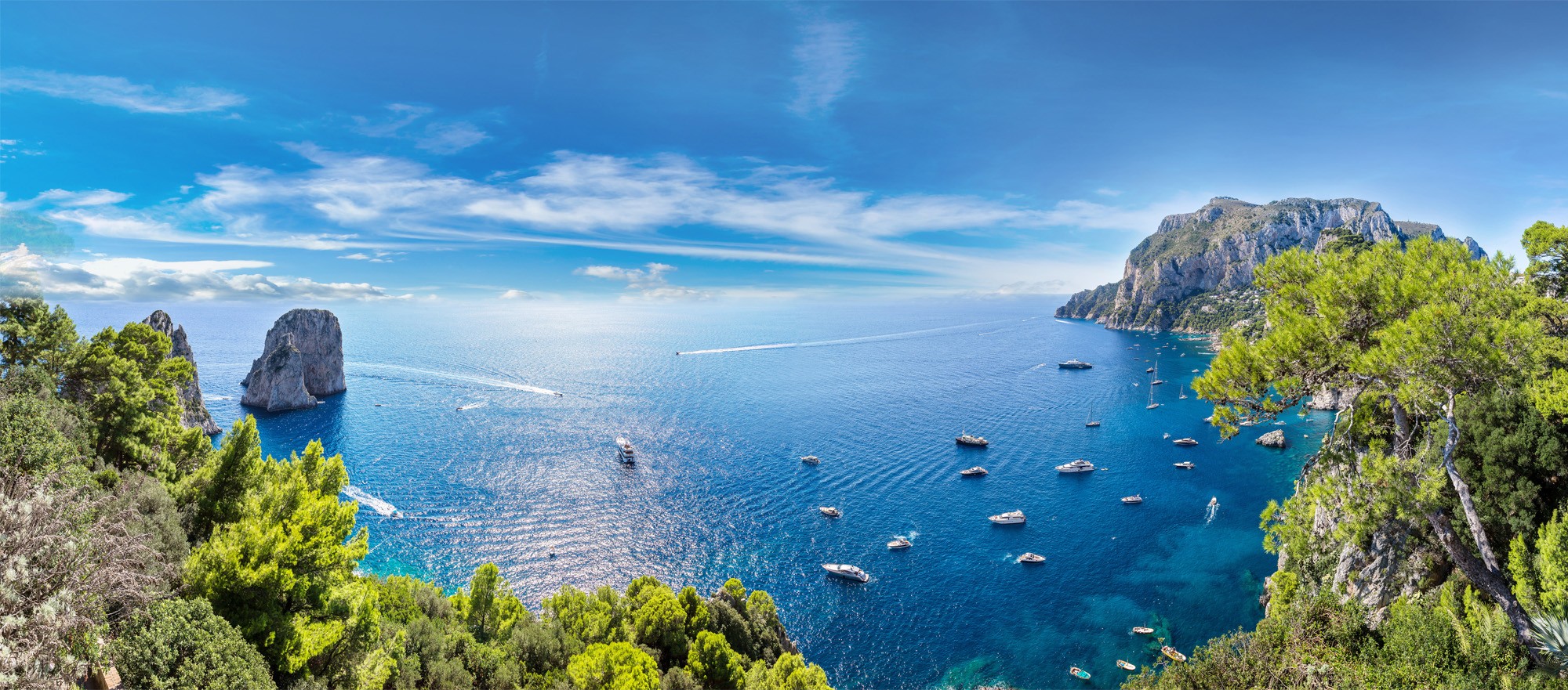 Capri Private Boat Tour â Full Day from Salerno